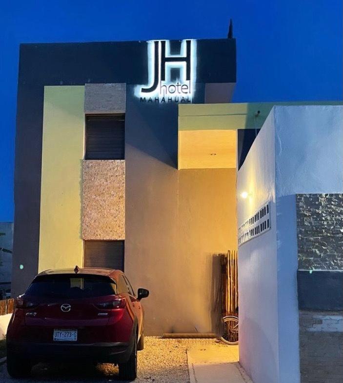 Jh Hotel Mahahual Buitenkant foto